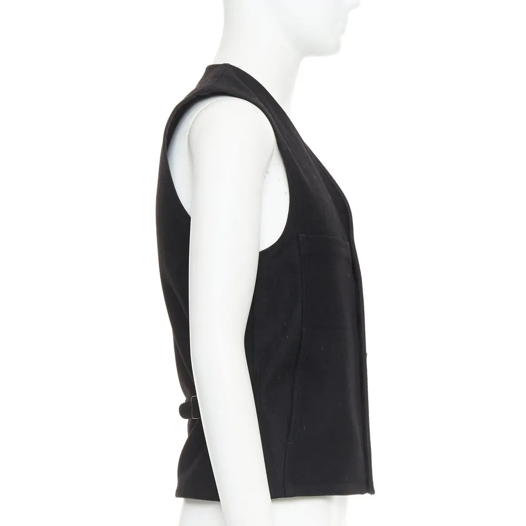 Lemaire Black Wool Knitwear Black Wool Very good - Model View