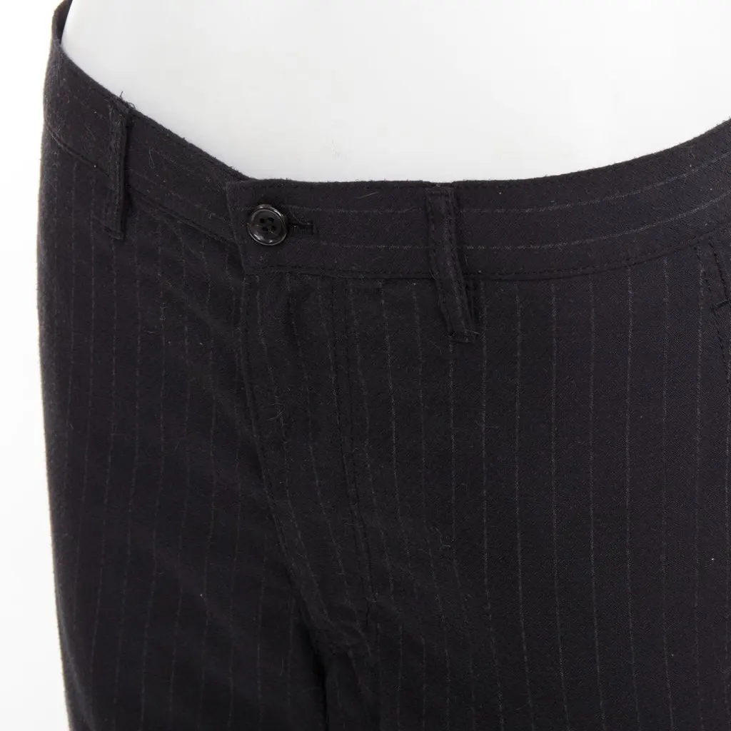 Comme des Garçons Black Polyester Trouser Black Polyester Very good - Back View