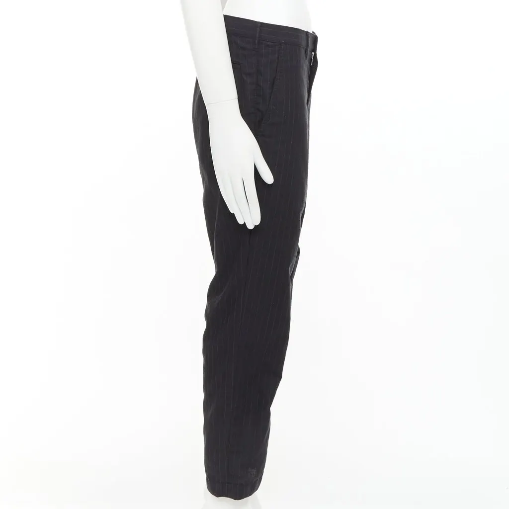 Comme des Garçons Black Polyester Trouser Black Polyester Very good - Model View