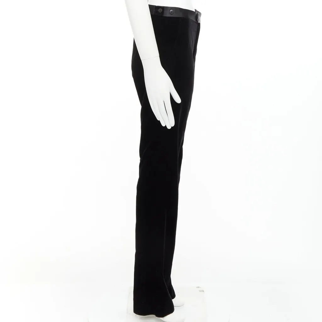 Lanvin Black Cotton Trouser Black Cotton Very good - Model View