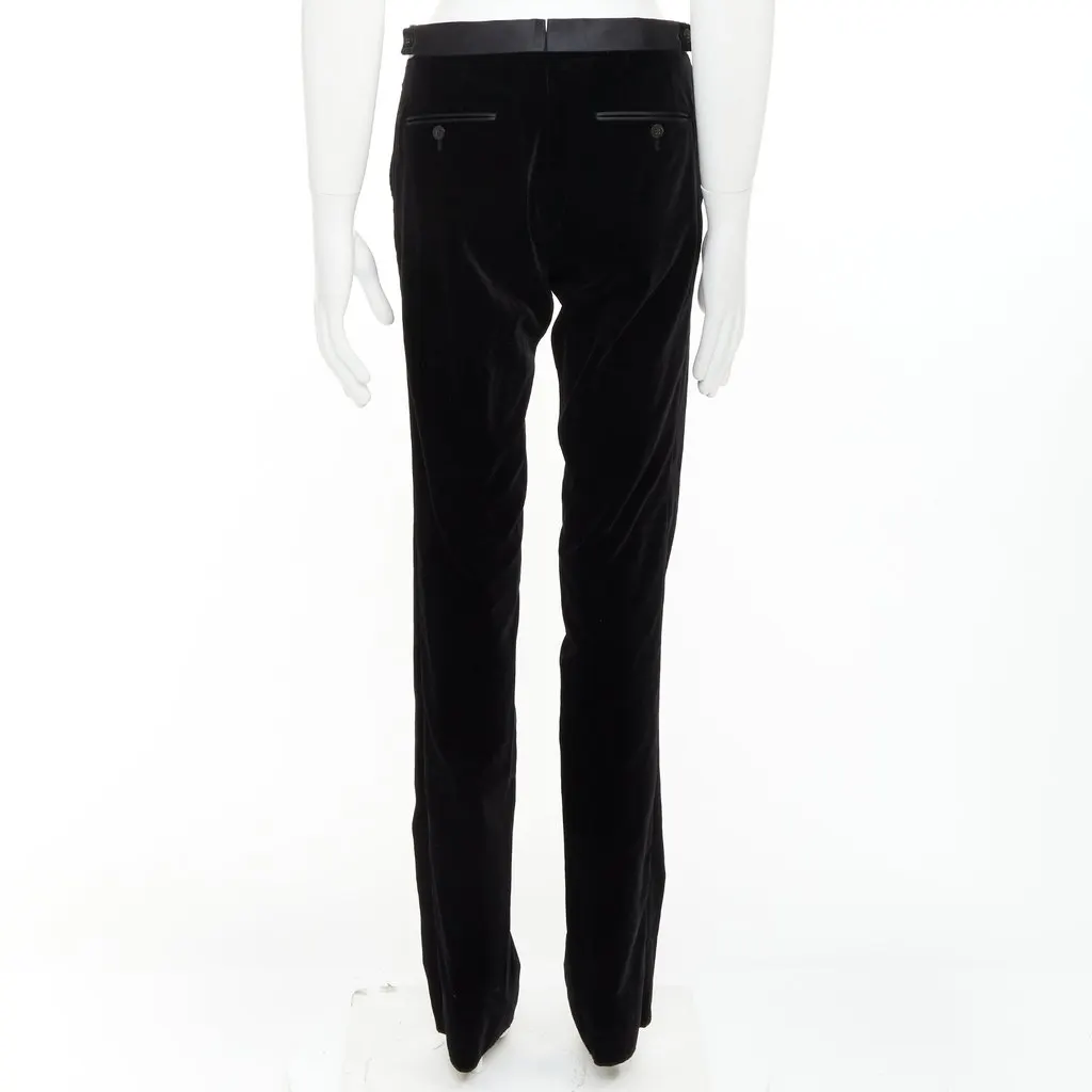 Lanvin Black Cotton Trouser Black Cotton Very good - Box View