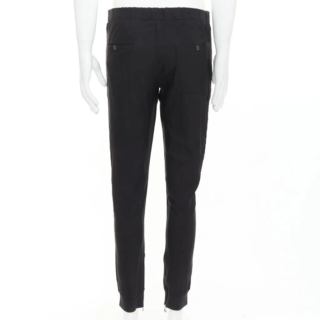Lanvin Black Viscose Trouser Black Viscose Good - Box View