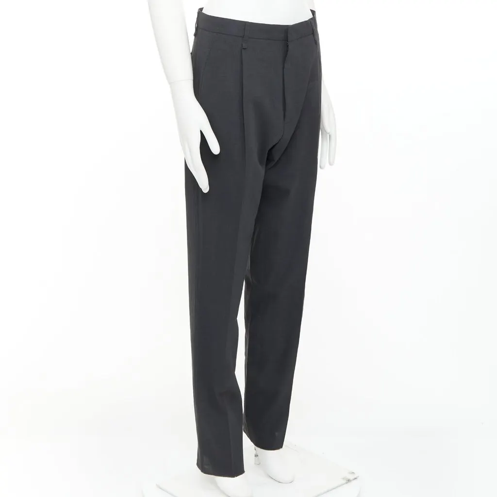 Lanvin Grey Viscose Trouser Grey Viscose Very good - Inside View