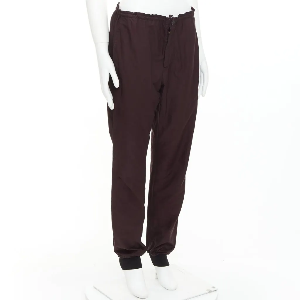 Lanvin Purple Polyester Trouser Purple Polyester Fair - Inside View