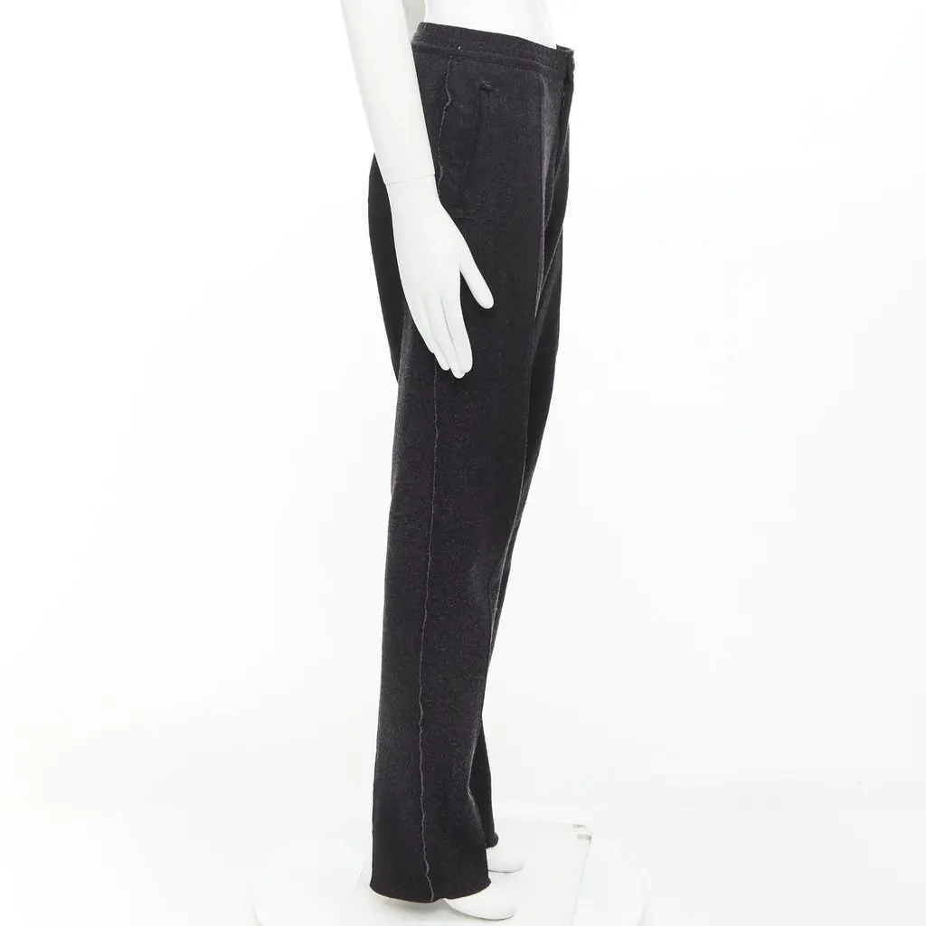 Lanvin Grey Wool Trouser Grey Wool Good - Model View