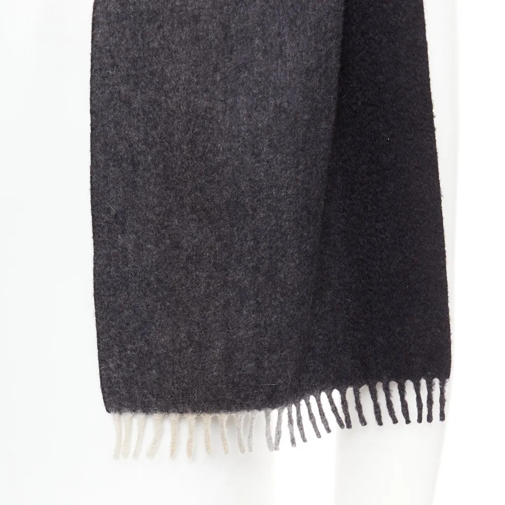 Prada Black Cashmere Pocket square Black Cashmere Very good - Back View