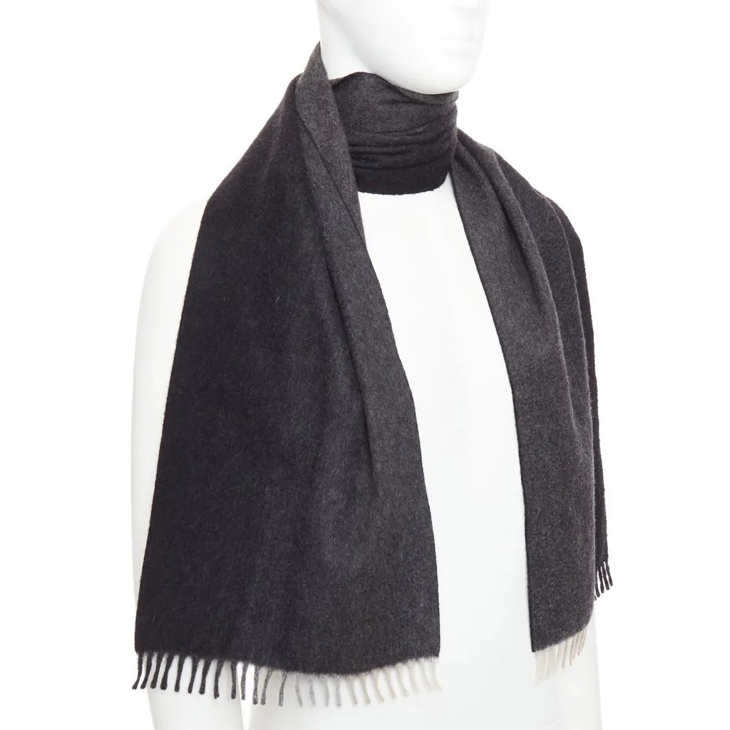 Prada Black Cashmere Pocket square Black Cashmere Very good - Inside View