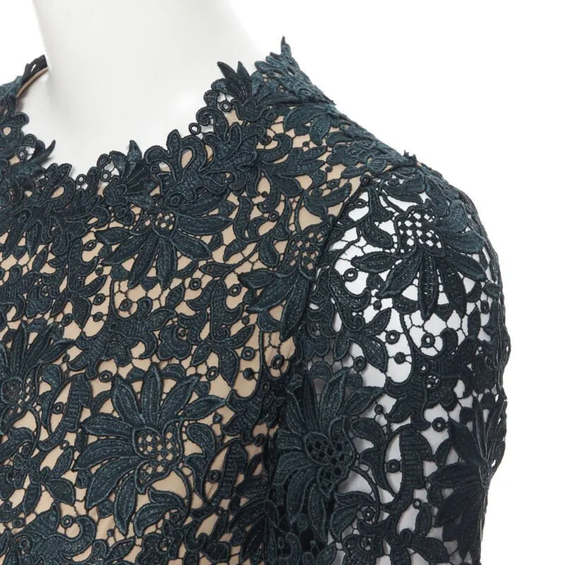 Stella McCartney Lace top Green Lace Never worn - Back View