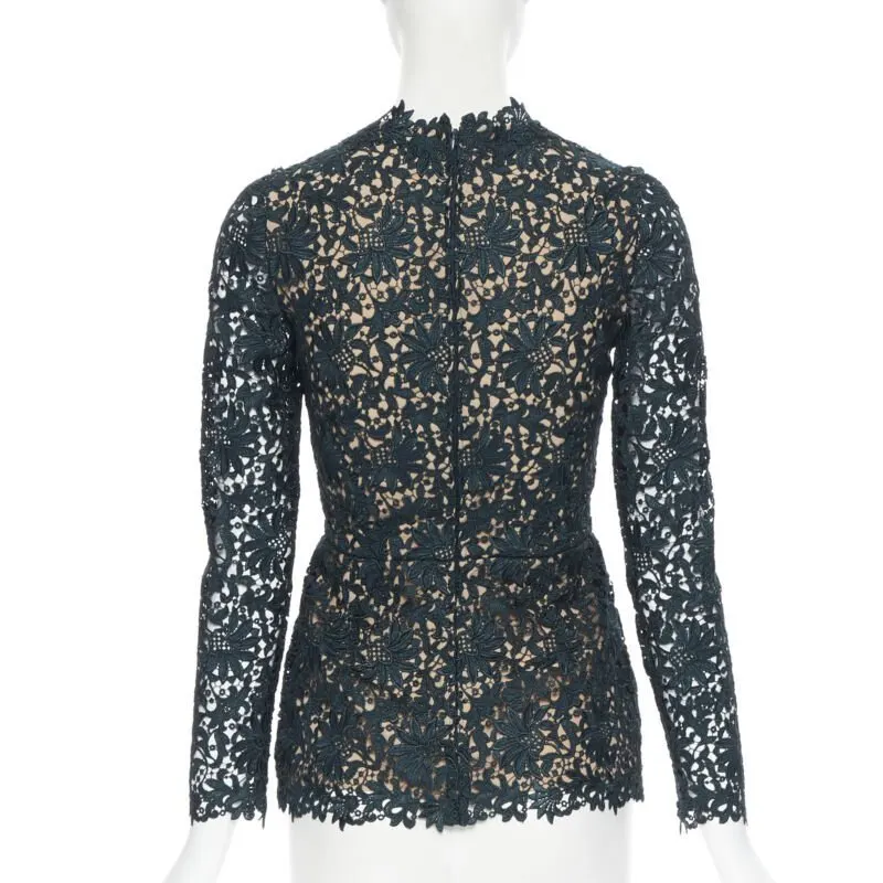 Stella McCartney Lace top Green Lace Never worn - Box View