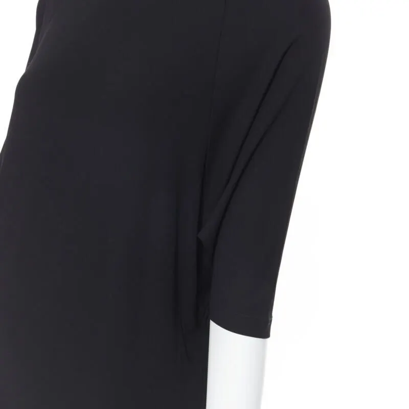 Michael Kors Batwing Casual Dress Black Viscose Never worn - Back View