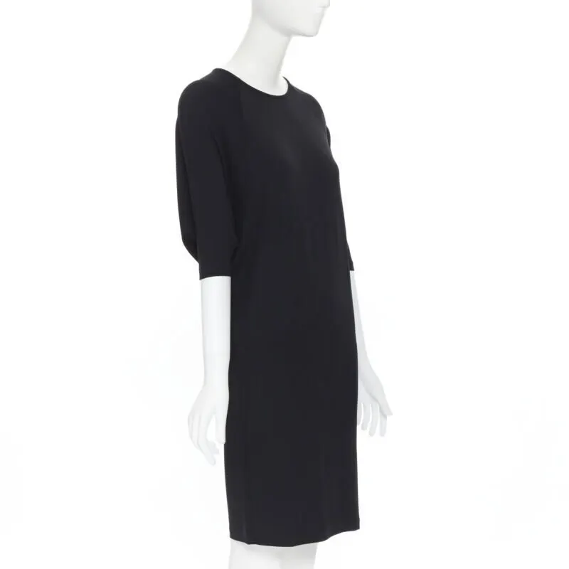 Michael Kors Batwing Casual Dress Black Viscose Never worn - Model View