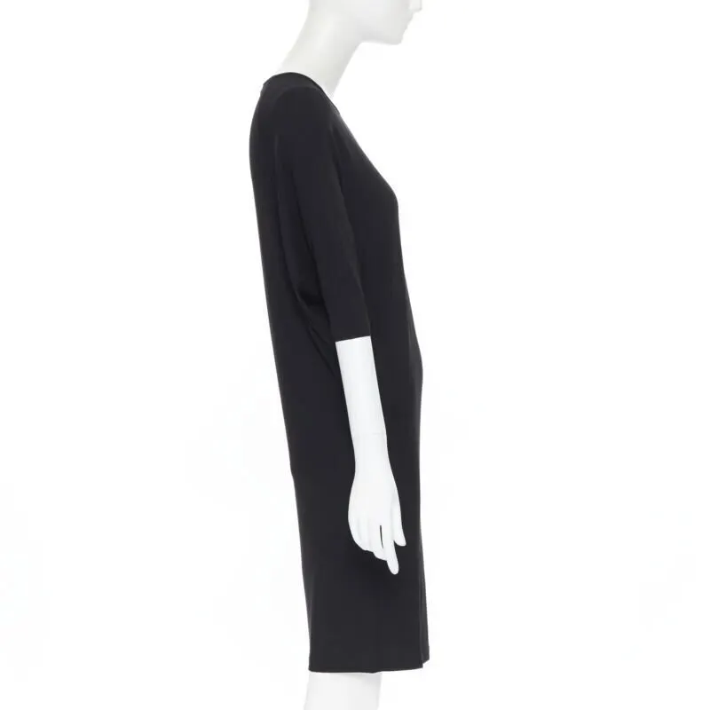 Michael Kors Batwing Casual Dress Black Viscose Never worn - Box View