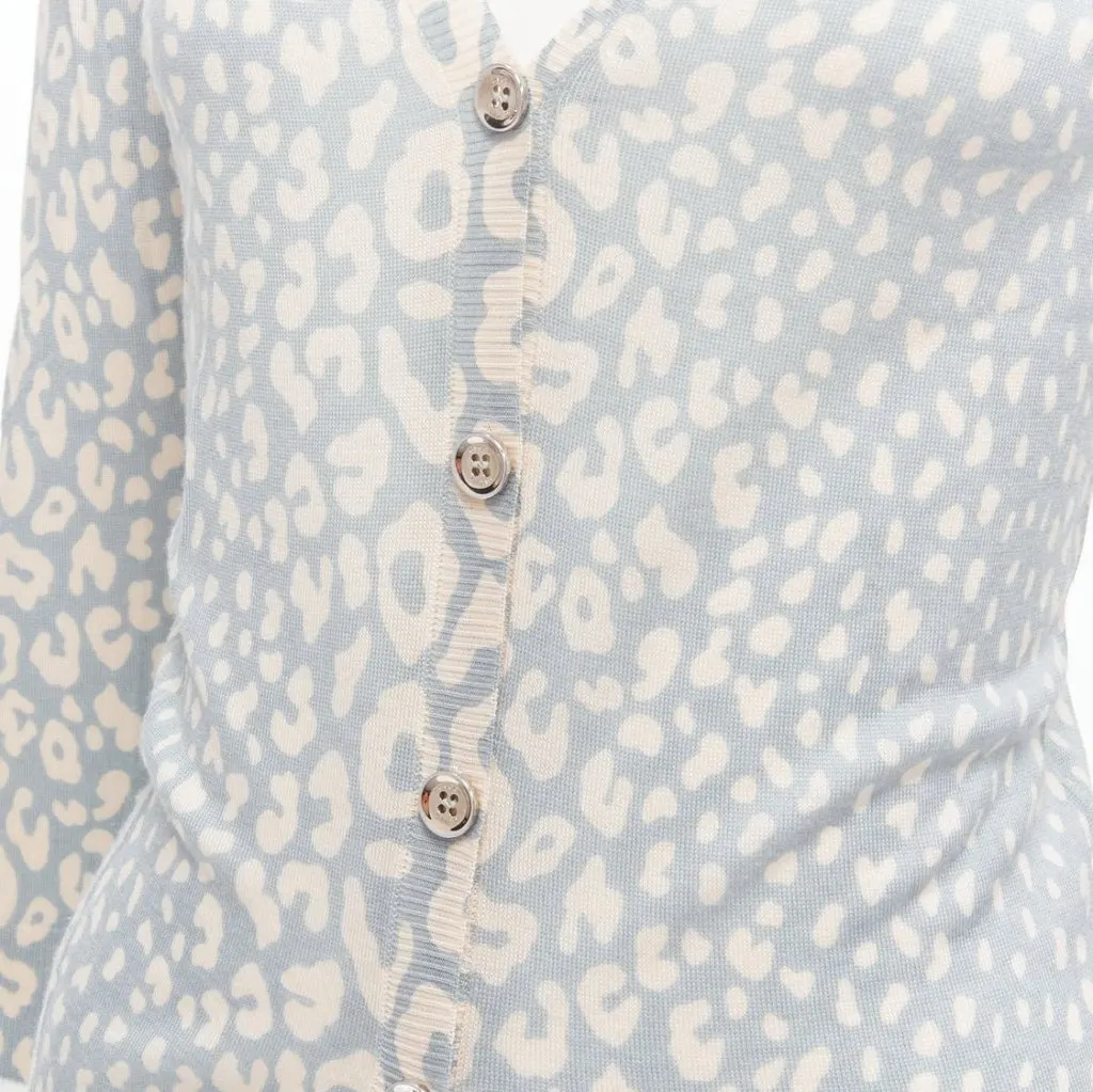 Gucci Blue Cashmere Knitwear Blue Cashmere Good - Back View