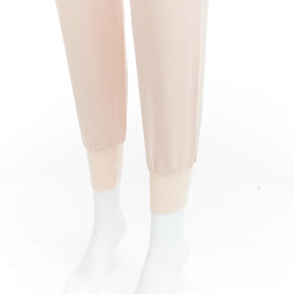Stella McCartney Pink Jogger Pants Pink Viscose Never worn - Back View