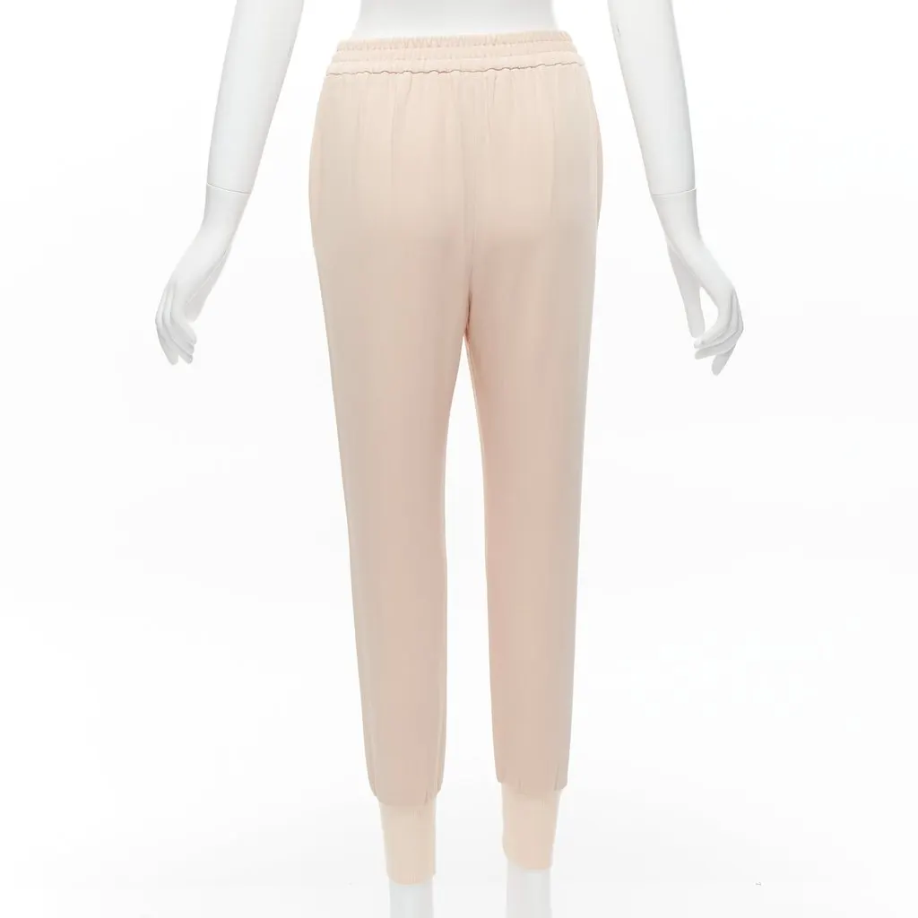 Stella McCartney Pink Jogger Pants Pink Viscose Never worn - Box View