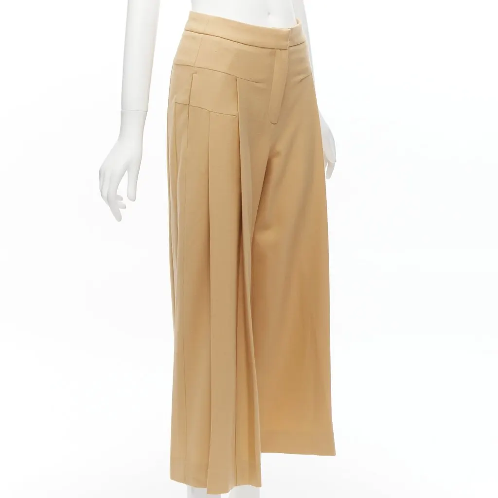 Palmer Harding Dart Pleated Pants Brown Polyester Never worn - Inside View
