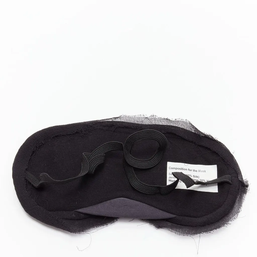 Lanvin Silk Sleeping Flats Black Silk Very good - Model View