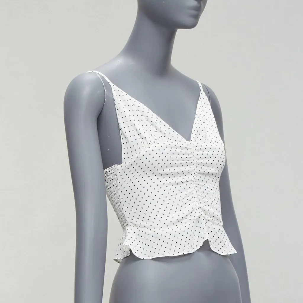 Reformation Hall White Viscose Never worn - Inside View