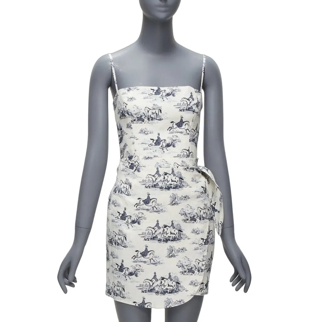 Reformation Tabatha White Linen Never worn - Front View