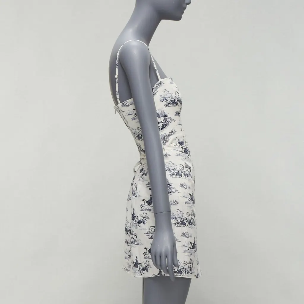 Reformation Tabatha White Linen Never worn - Model View