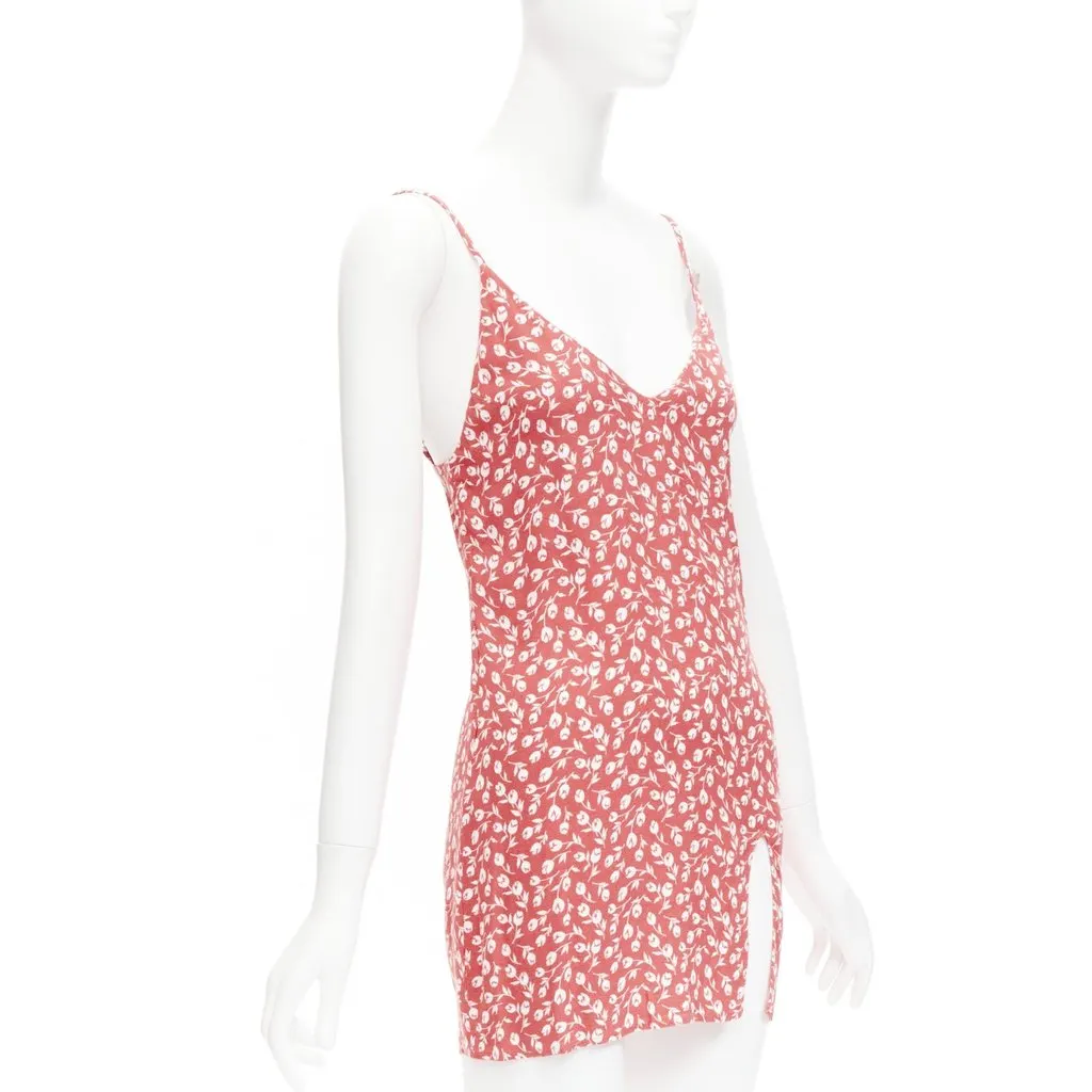 Reformation Marlowe Pink Viscose Never worn - Inside View