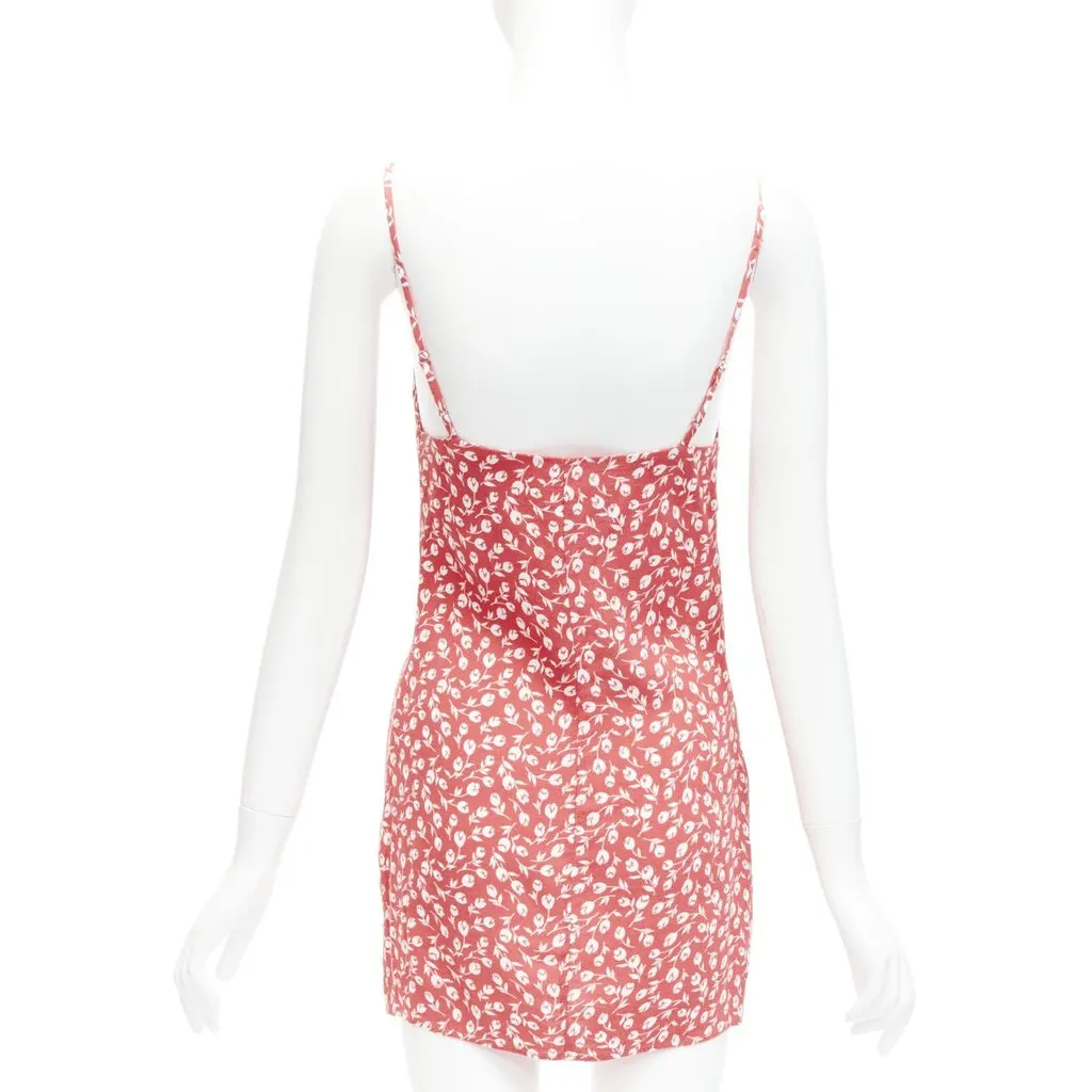 Reformation Marlowe Pink Viscose Never worn - Box View