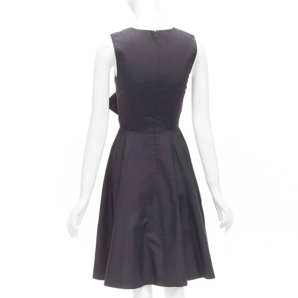 Prabal Gurung Striped Knot Tunic Black Cotton Never worn - Box View