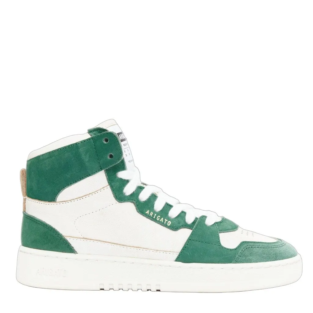 Axel Arigato Dice Green Suede Good - Front View