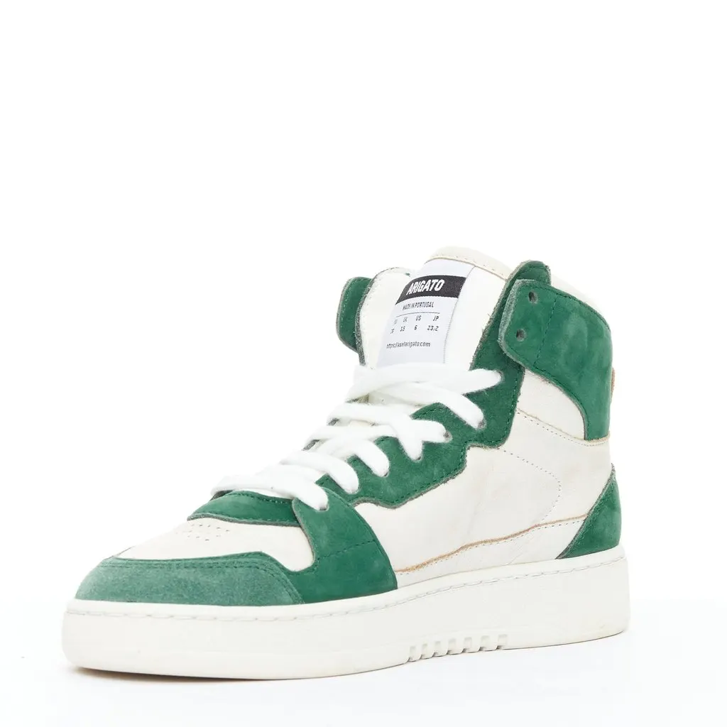 Axel Arigato Dice Green Suede Good - Model View