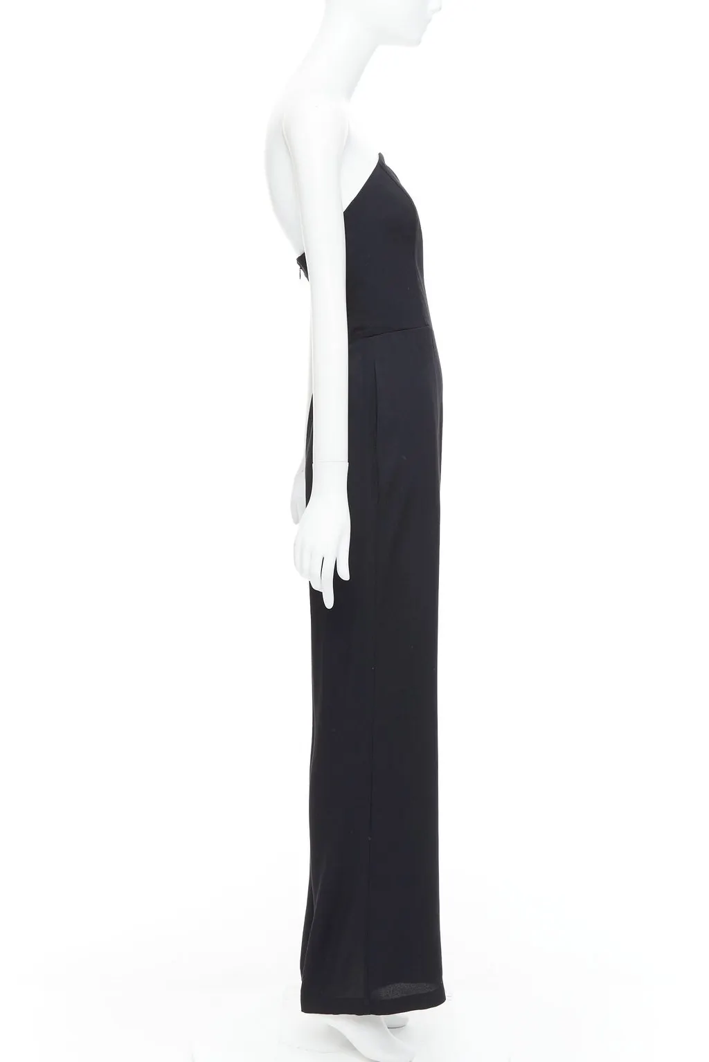 Reformation Lela Black Viscose Never worn - Model View