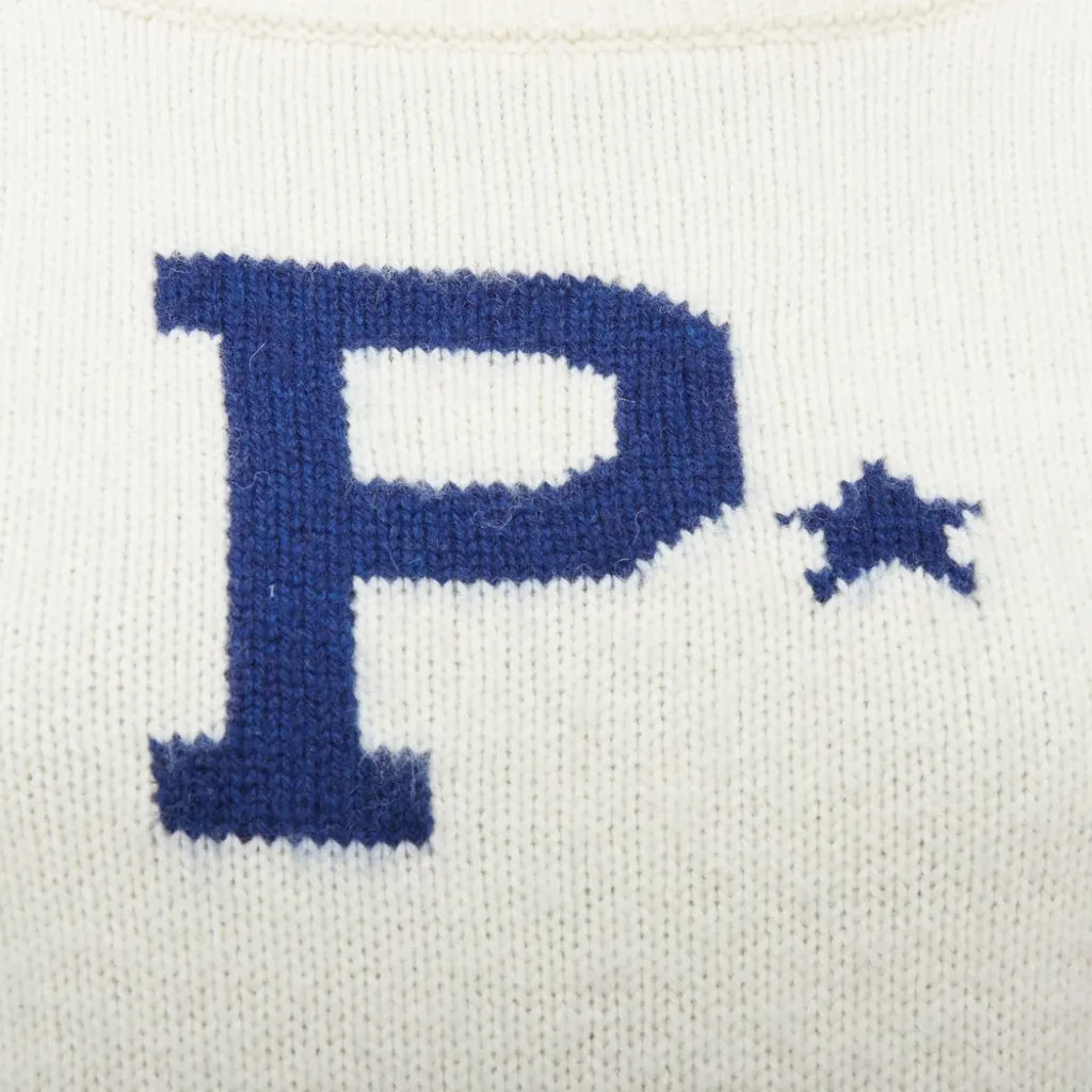 Polo Ralph Lauren P Star Sweater Ecru Wool Very good - Back View