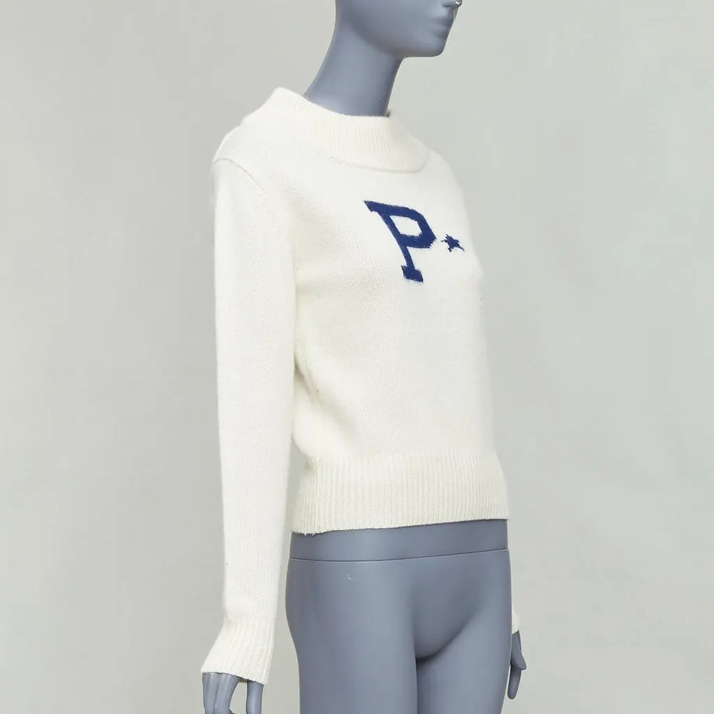 Polo Ralph Lauren P Star Sweater Ecru Wool Very good - Inside View