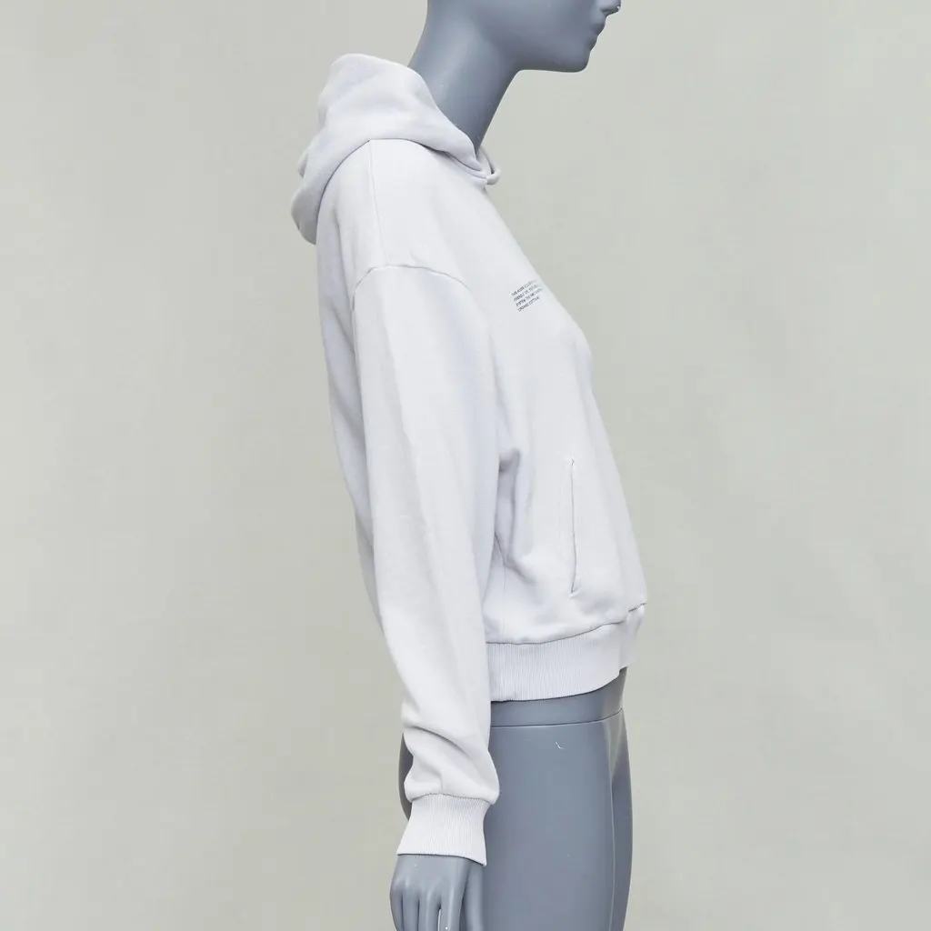 The Pangaia Hoodie Set of 2 White Cotton Very good - Model View