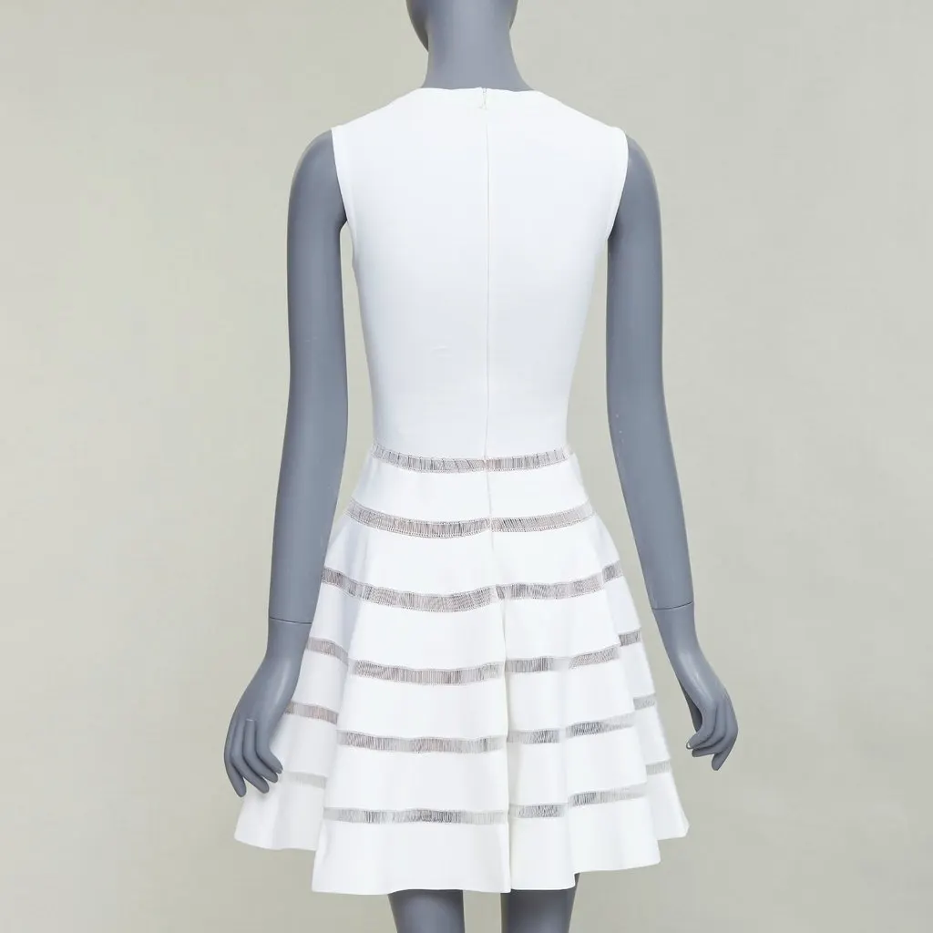 Alaïa Ecru Viscose Dress Ecru Viscose Very good - Box View
