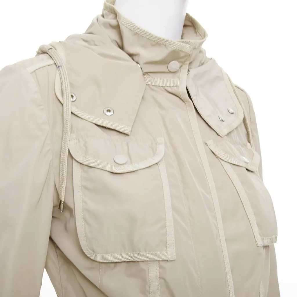 Moncler Roxane Giubotto Beige Very good - Back View