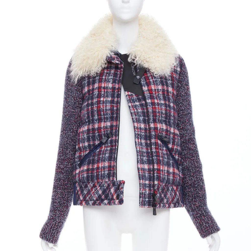 Moncler Soleil Blue Tweed Very good - Inside View