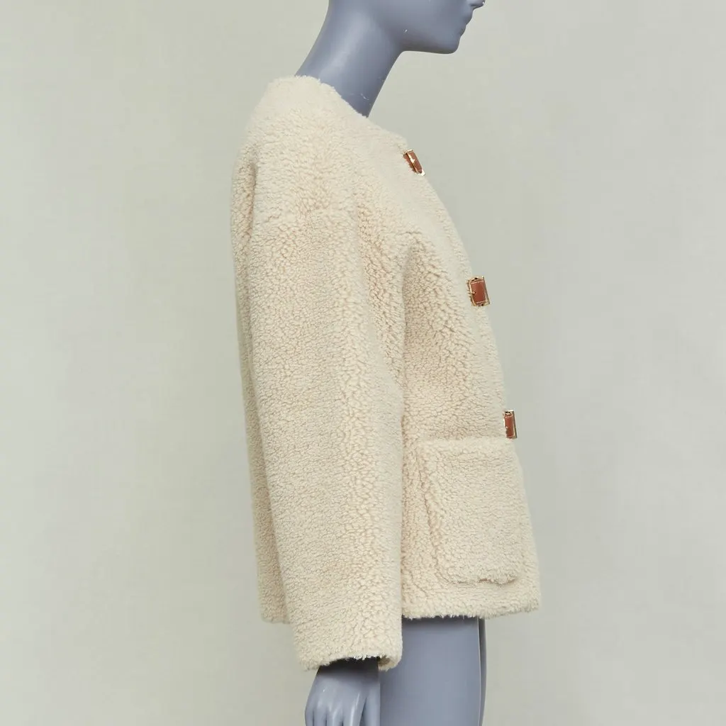 Celine Ecru Cashmere Coat Ecru Cashmere Never worn, with tag - Box View