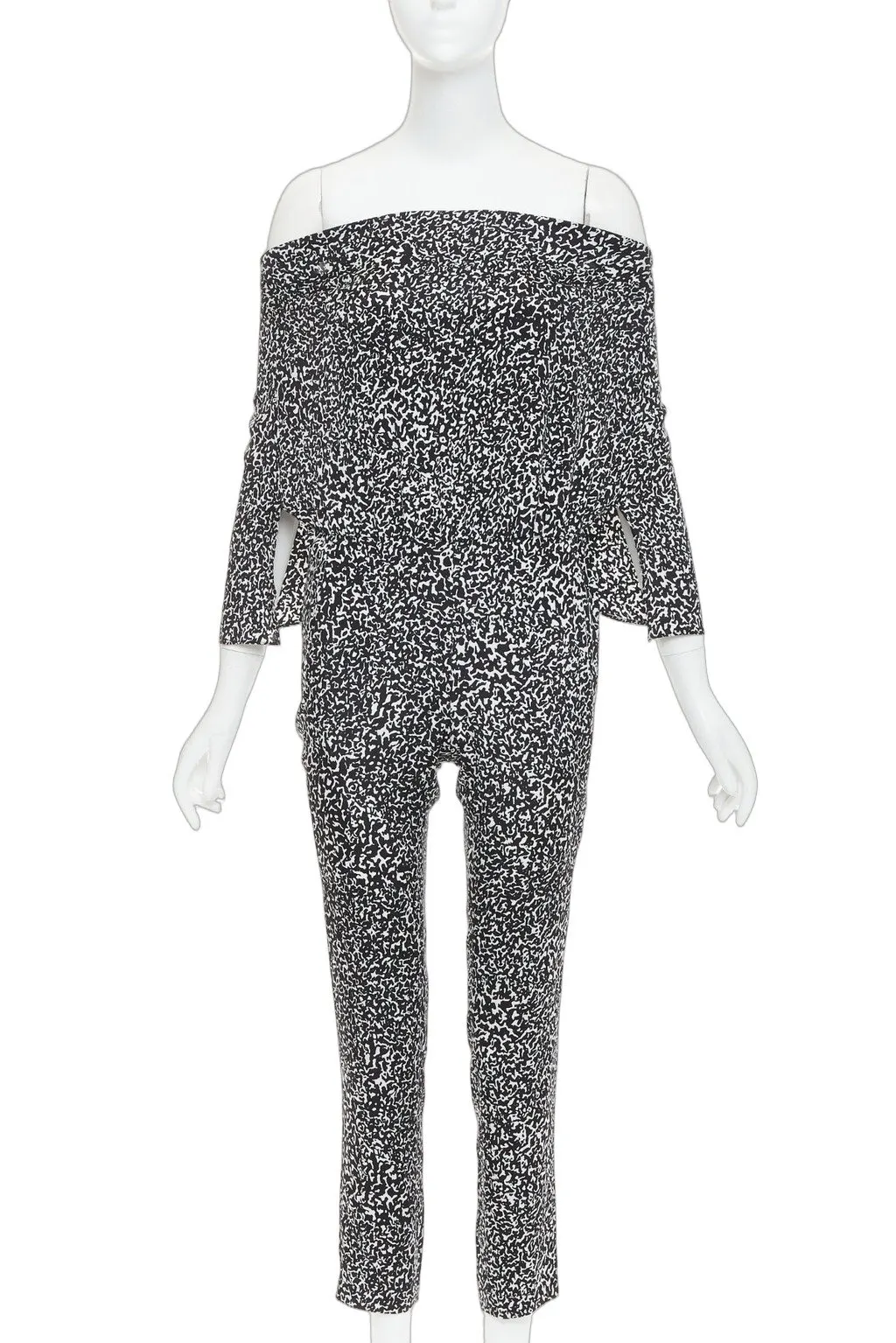 Derek Lam Black Silk Jumpsuit Black Silk Very good - Front View