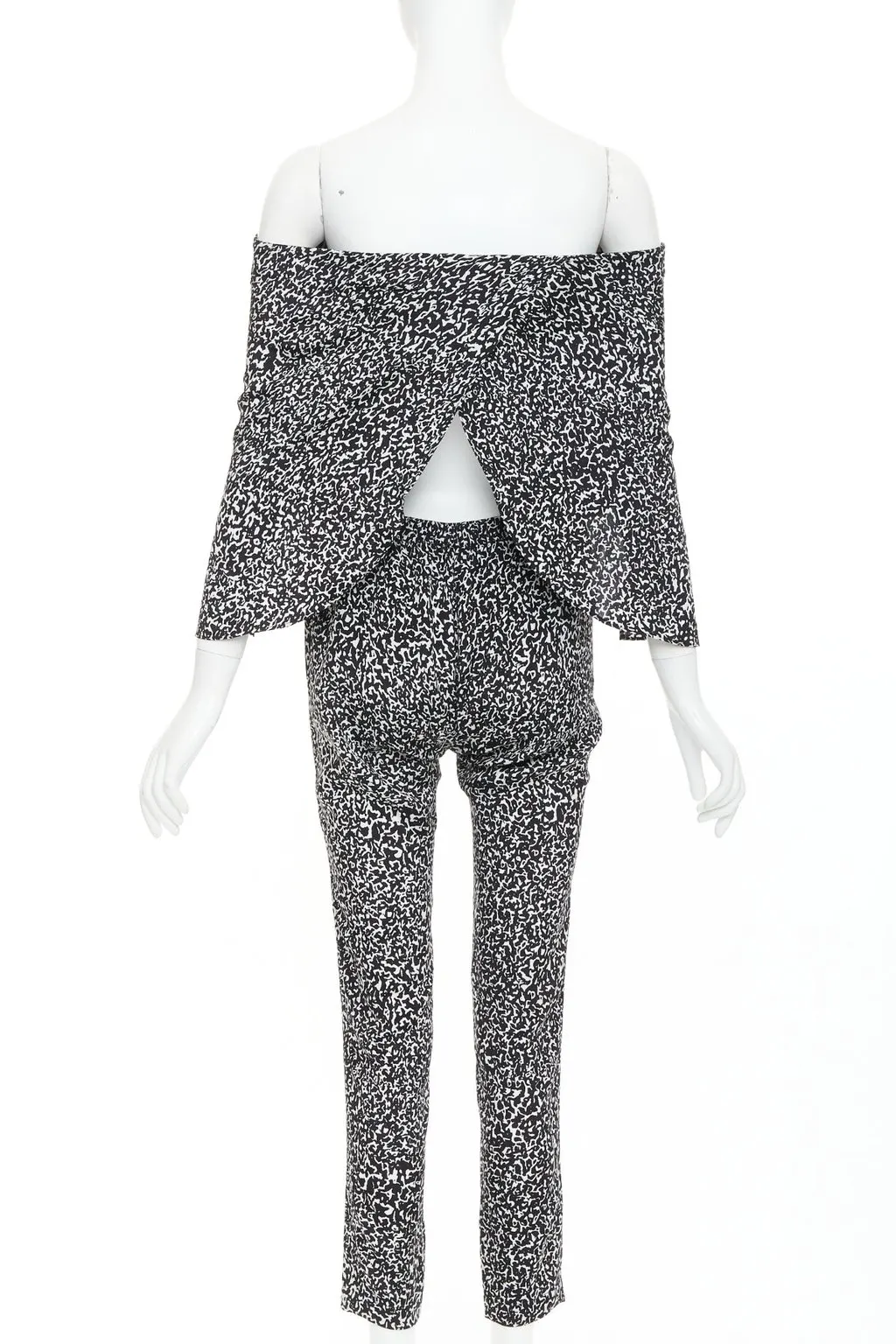 Derek Lam Black Silk Jumpsuit Black Silk Very good - Box View