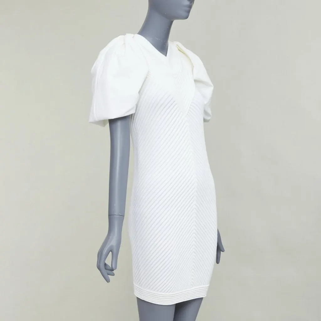 Chanel Ecru Cotton Dress Ecru Cotton Very good - Inside View