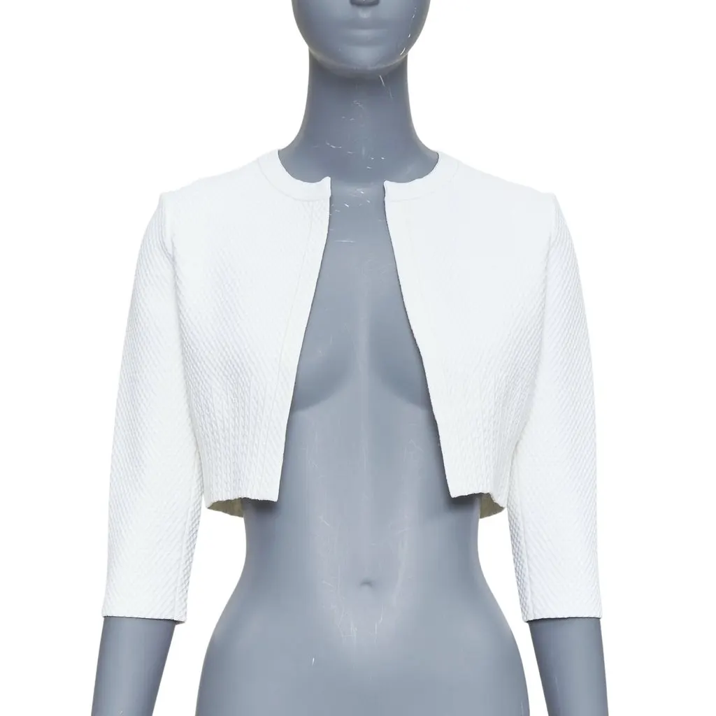 Alaïa Ecru Viscose Knitwear Ecru Viscose Very good - Front View
