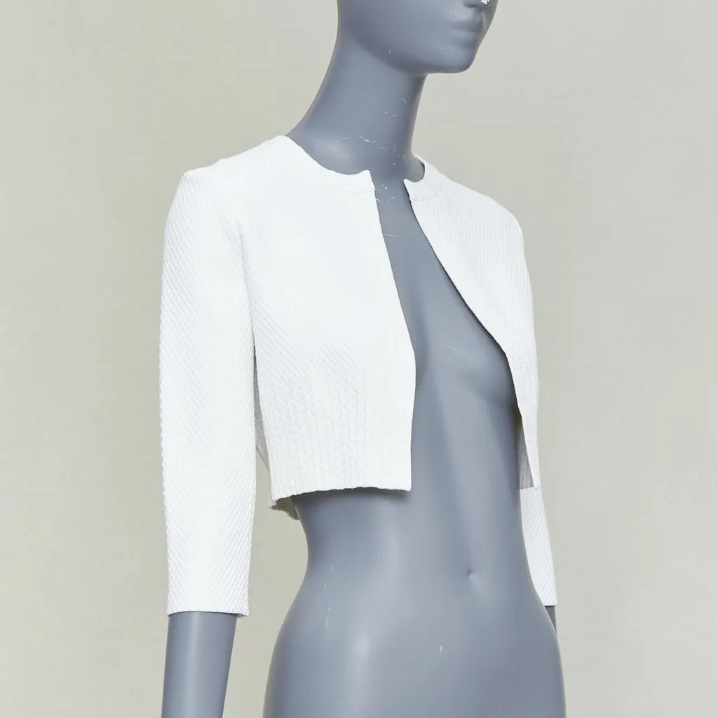 Alaïa Ecru Viscose Knitwear Ecru Viscose Very good - Inside View