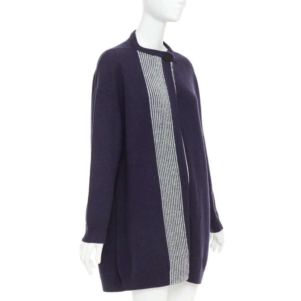 Hermès Navy Wool Knitwear Navy Wool Very good - Model View