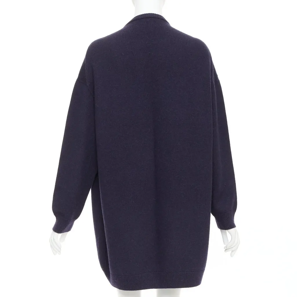 Hermès Navy Wool Knitwear Navy Wool Very good - Box View