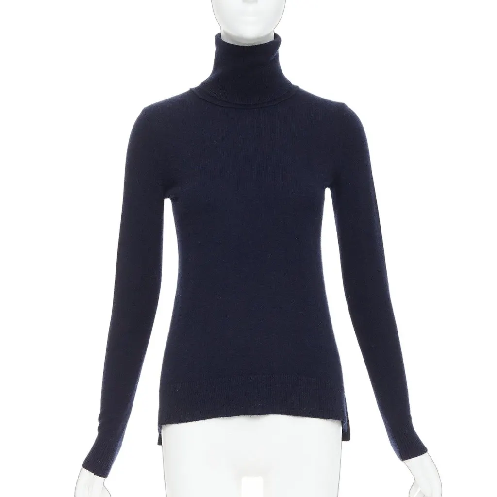 Vince Navy Cashmere Knitwear Navy Cashmere Very good - Front View