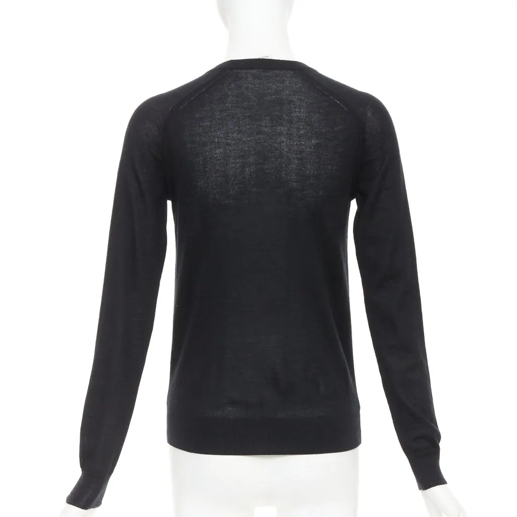 Hermès Black Cashmere Knitwear Black Cashmere Very good - Box View