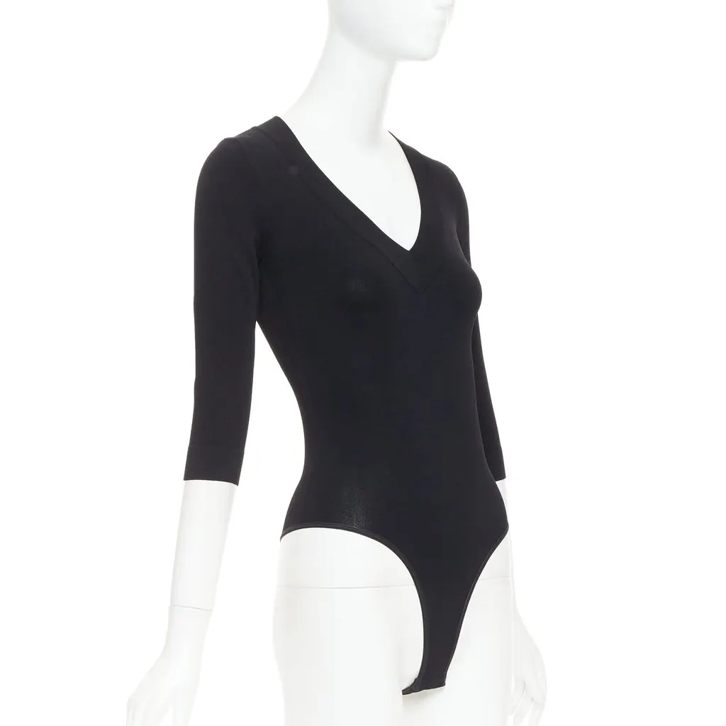 Alaïa Black Viscose Knitwear Black Viscose Very good - Inside View