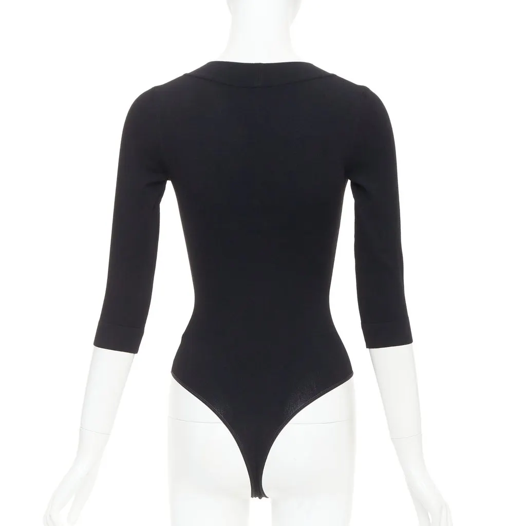 Alaïa Black Viscose Knitwear Black Viscose Very good - Box View