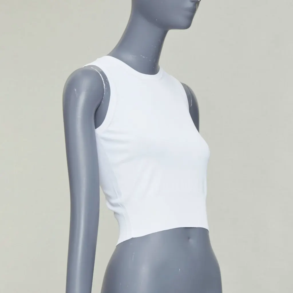 Alaïa White Viscose Knitwear White Viscose Very good - Inside View