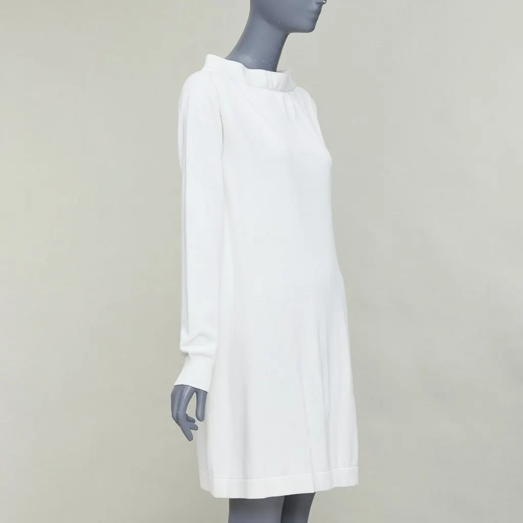 Joseph Ecru Viscose Skirt Ecru Viscose Very good - Inside View